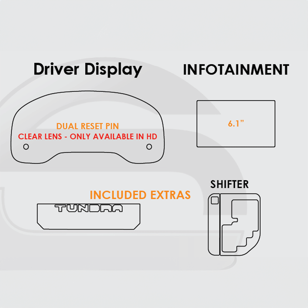 Screen ProTech Kit - Toyota Tundra
