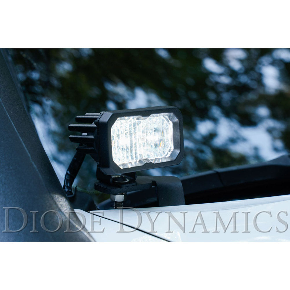Diode Dynamics - SSC2 SAE/DOT White Sport Standard LED Pod (Pair)