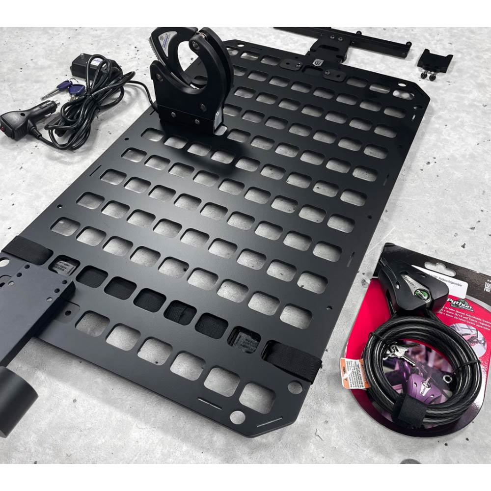 Grey Man Tactical - Vehicle Locking Rifle Rack - SC-6 Mount + 15.25 x 25 RMPX™