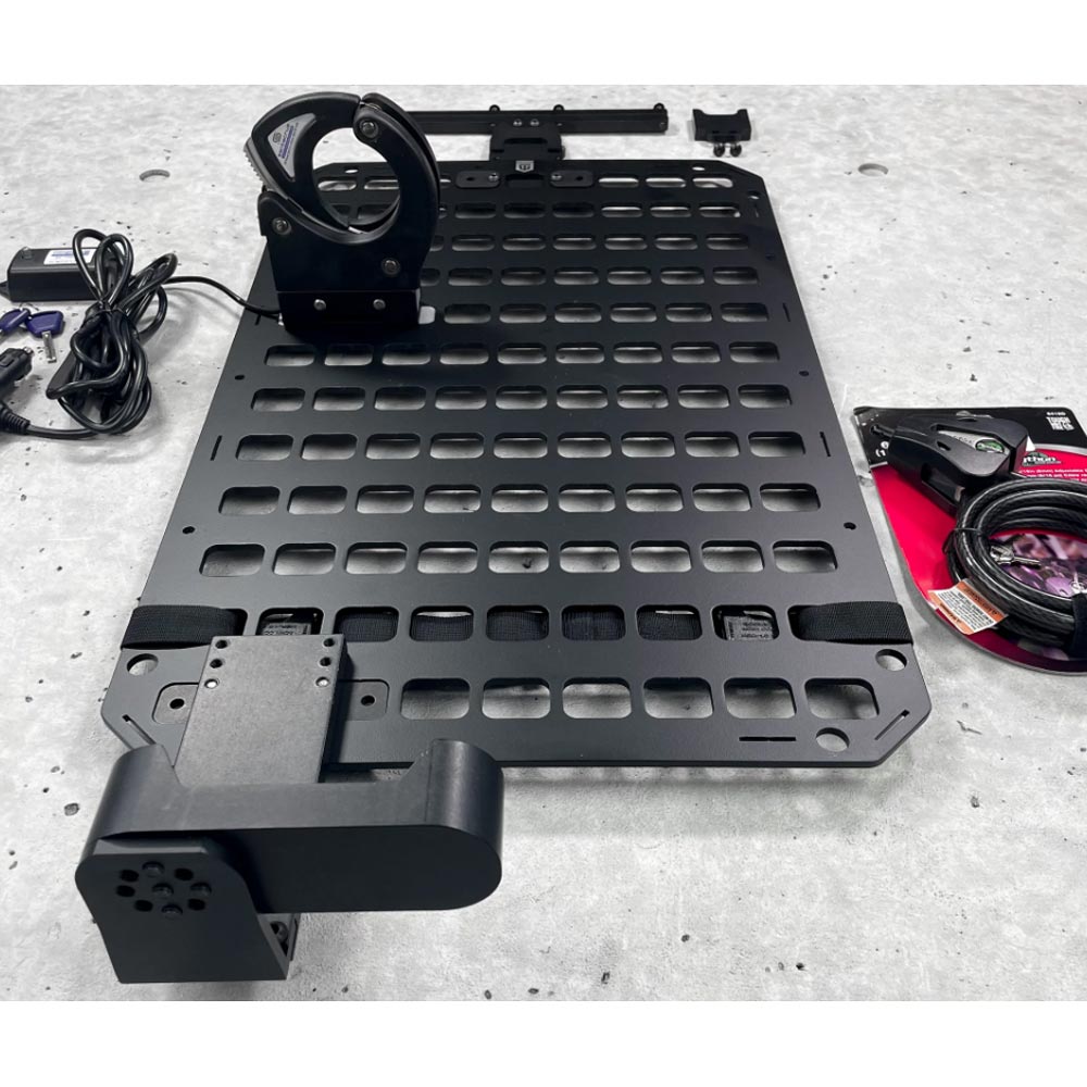 Grey Man Tactical - Vehicle Locking Rifle Rack - SC-6 Mount + 15.25 x 25 RMPX™