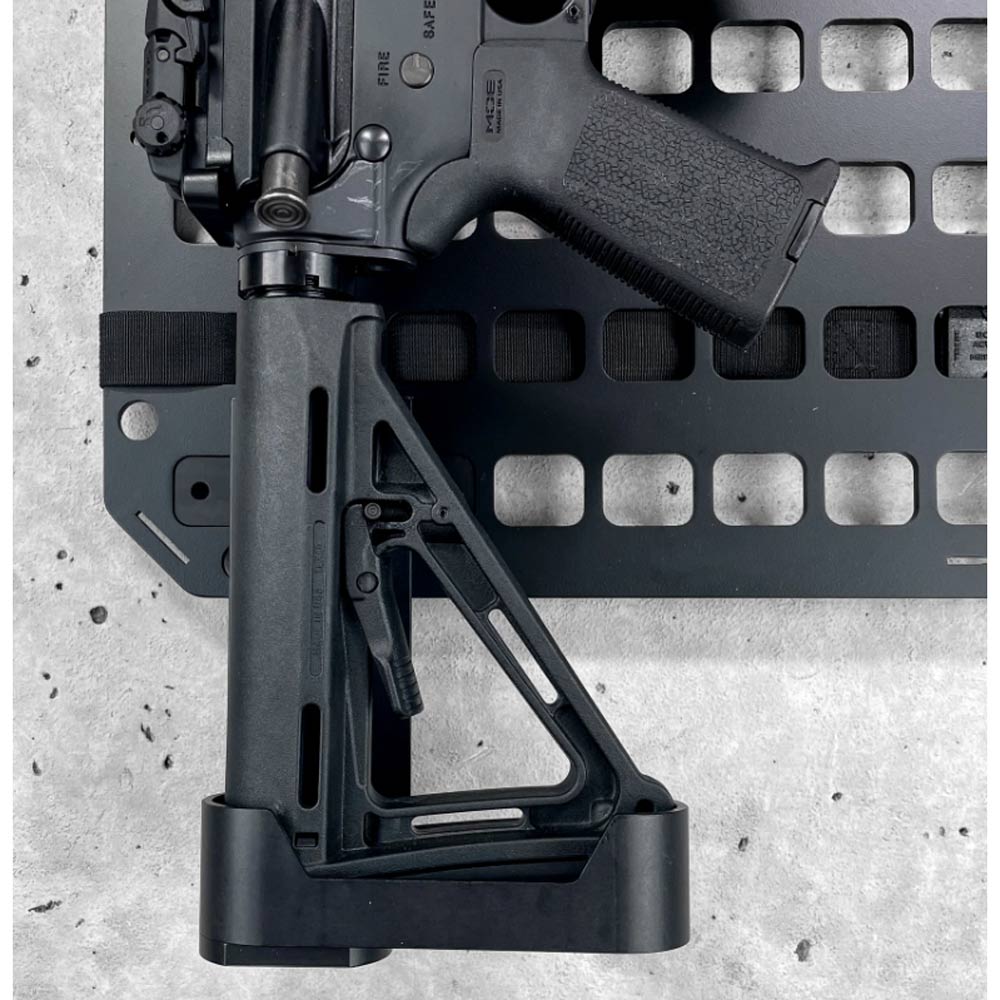 Grey Man Tactical - Vehicle Locking Rifle Rack - SC-6 Mount + 15.25 x 25 RMPX™