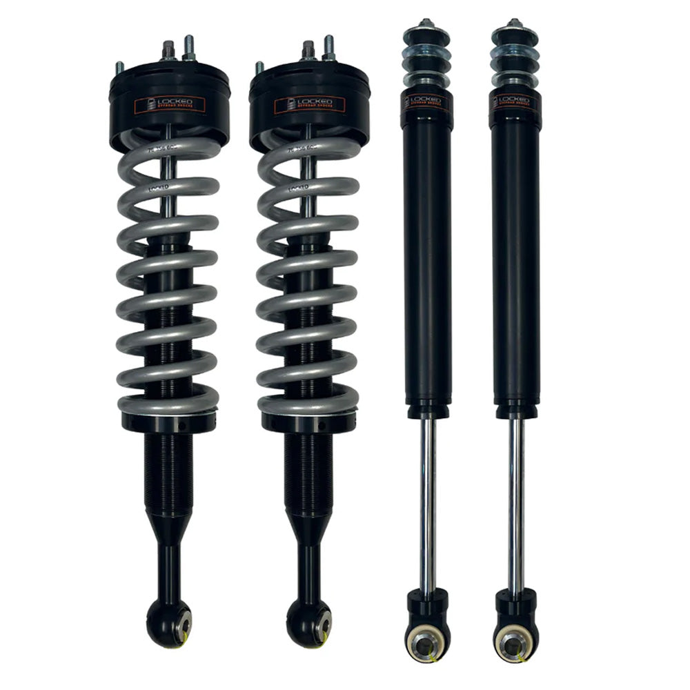 Locked Offroad Shocks - 2.0" IFP Shock Package - Toyota Tacoma (2005+)