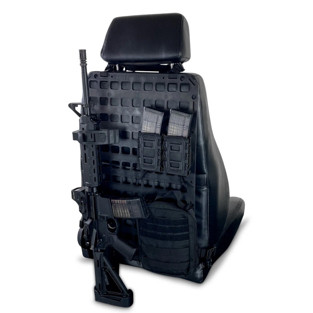 Grey Man Tactical - #202 - Vehicle Rifle Rack - Buttstock Cup Kit + Rubber Clamp - 15.25 x 25 RMP™ Package