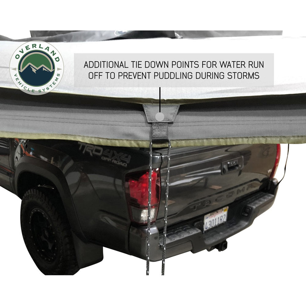 Overland Vehicle Systems - HD Nomadic 270 Degree Awning & Wall 1, 2, & 3, Mounting Brackets - Driver Side