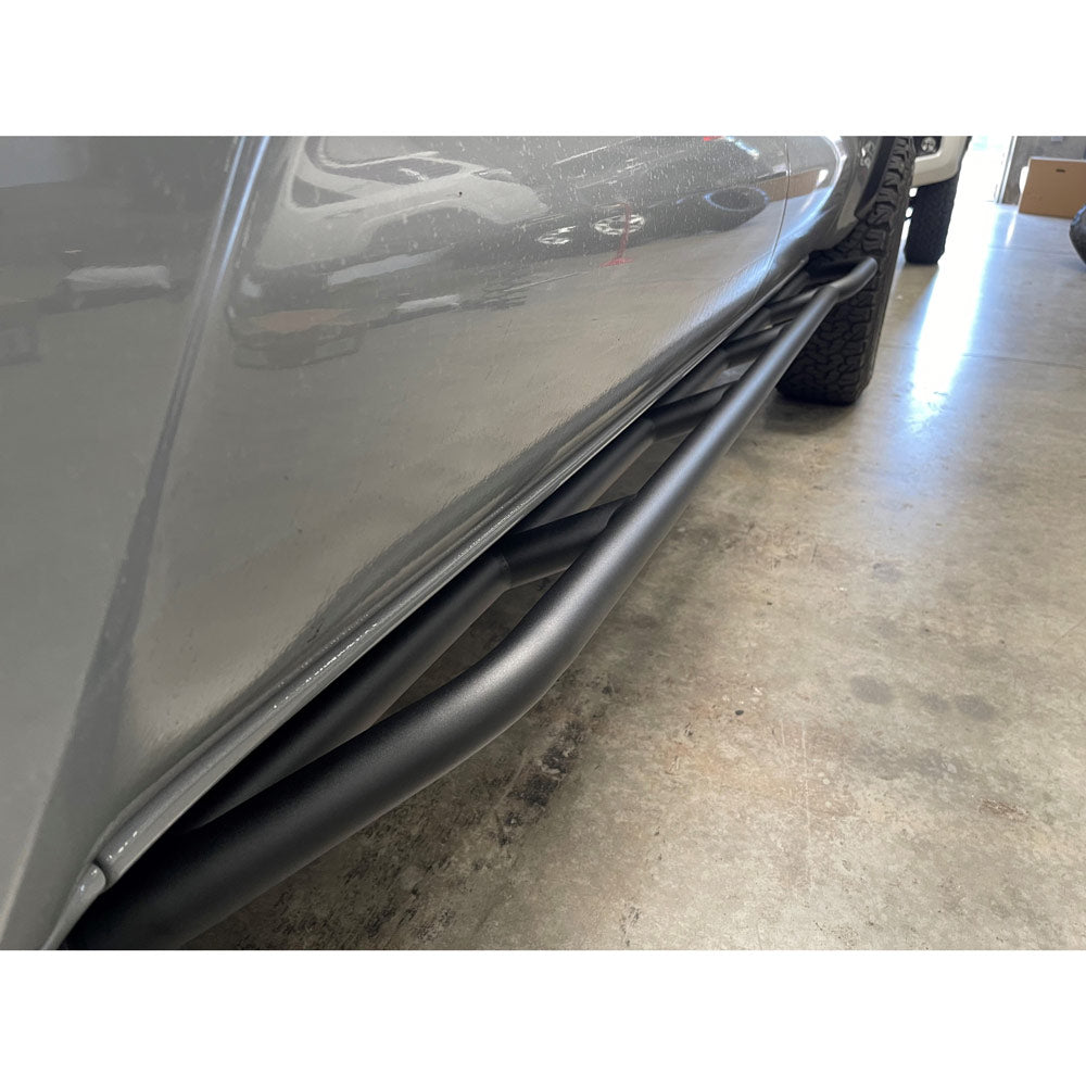 Westcott Designs - Long Bed Rock Sliders - Toyota Tacoma (2005-2023)