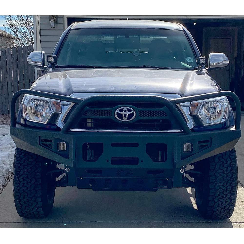 Hefty Fabworks - Steel Front Bumper - Toyota Tacoma (2005-2015)