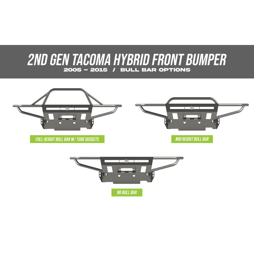 C4 Fabrication - Hybrid Front Bumper - Toyota Tacoma (2005-2011)