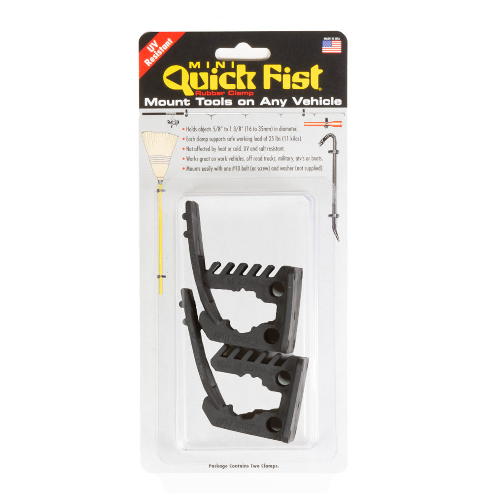 Quick Fist One piece Rubber clamp