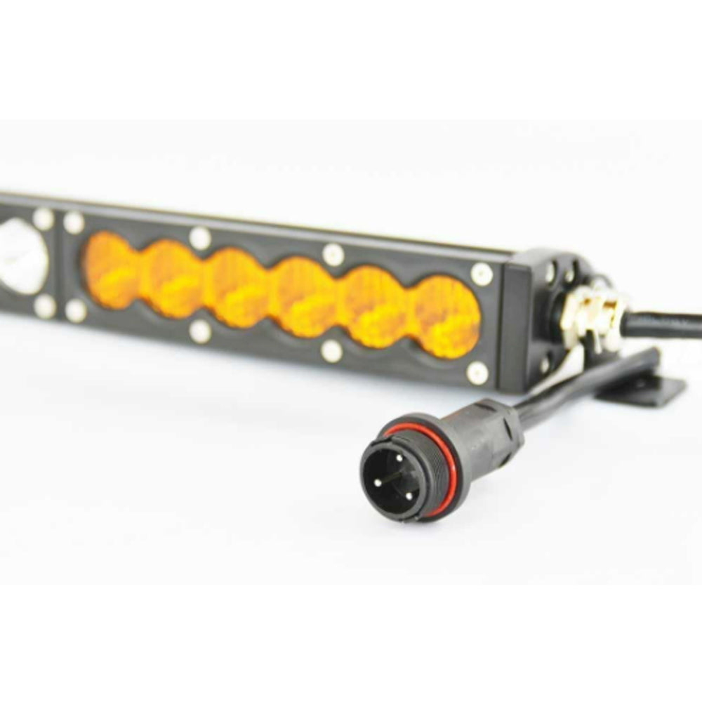 Extreme LED - 38" X6S Slim Amber/White 180W LED Light Bar & Harness