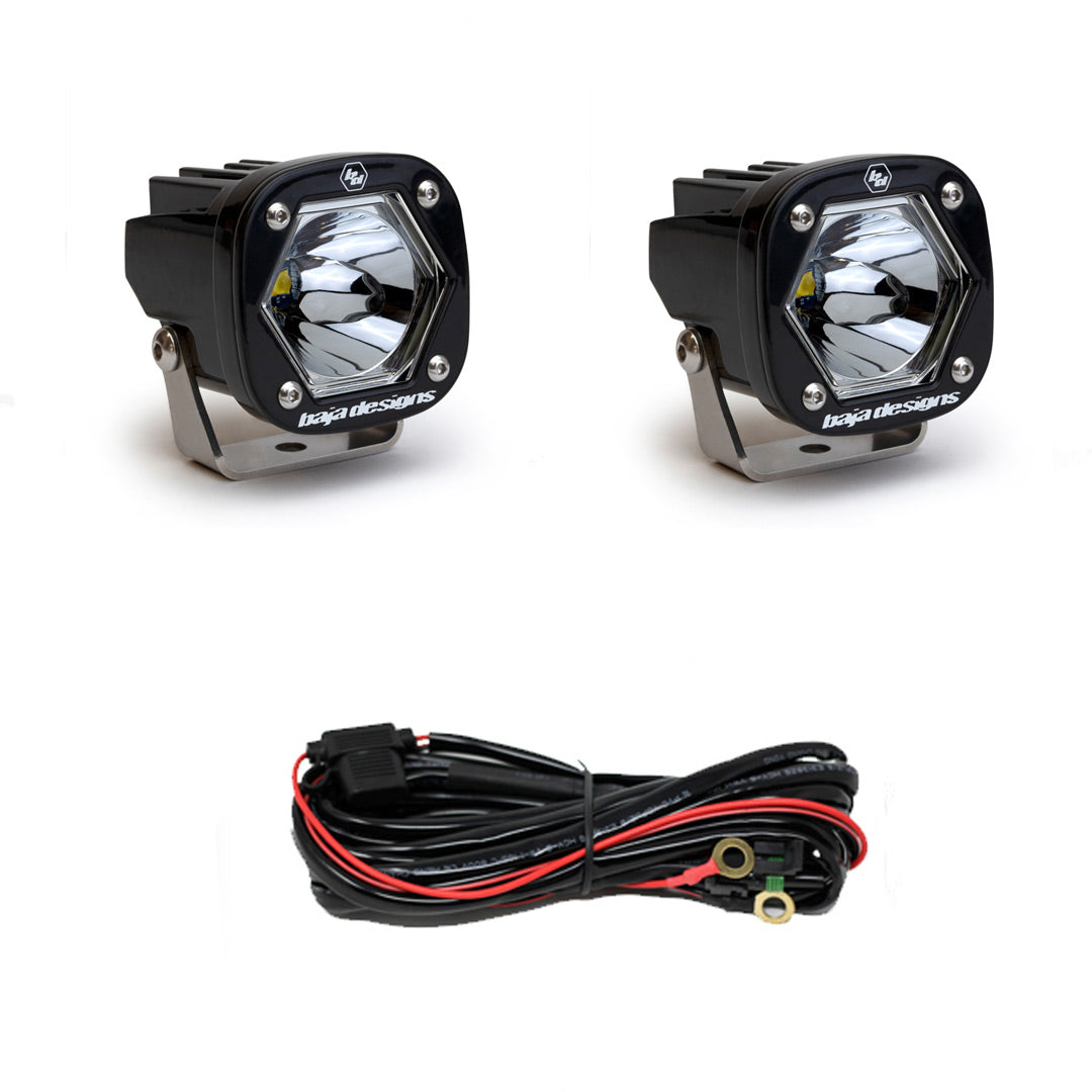 Baja Designs - S1 Black LED Auxiliary Light Pod - Universal