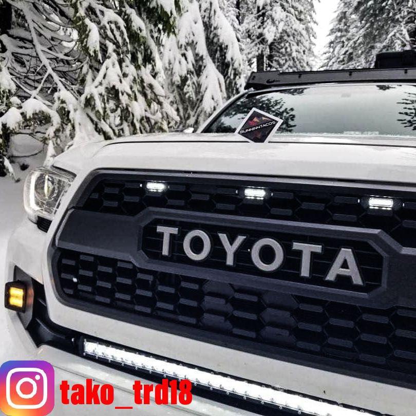 R4T - Grille Lights Kit (Raptor Lights) - Toyota Tacoma (2016-2023)