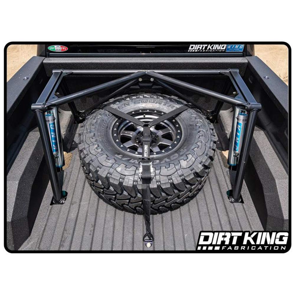 Dirt King Fabrication - 3 Way Spare Tire Strap & Mounts