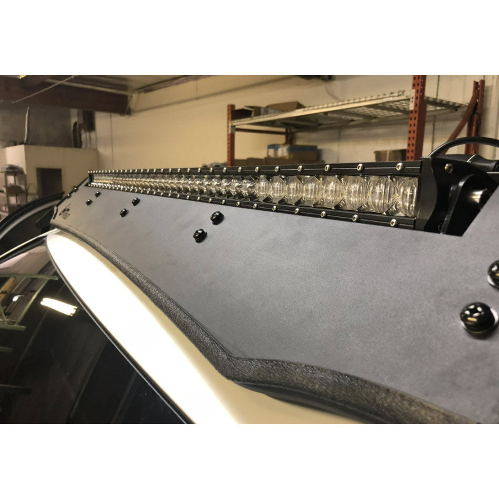 Cali Raised LED - 40" Cut-Out Prinsu Roof Rack Slim LED Light Bar Bracket Kit