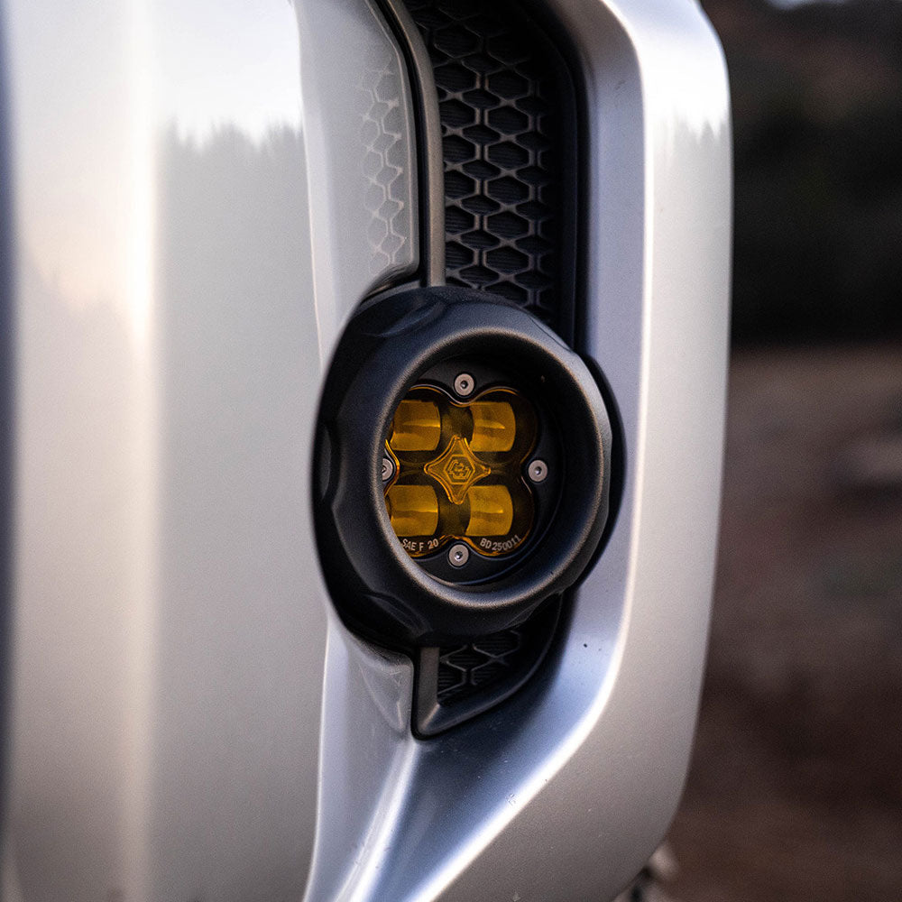Baja Designs - Squadron-R SAE Fog Pocket Light Kit - Toyota Tacoma (2010-2023), 4Runner (2012-2024), Tundra (2014-2021)