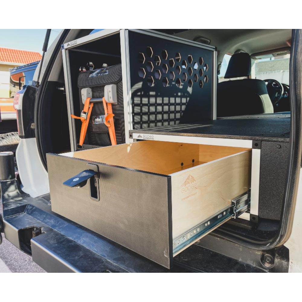 goose gear Goose Gear Toyota 4Runner 2010-Present 5th Gen. - Single Drawer Module with Fitted Top Plate