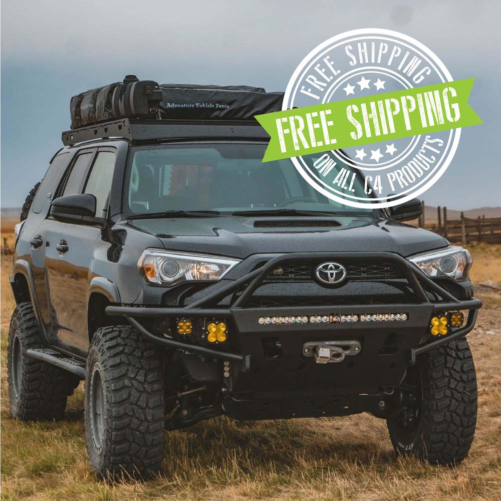 C4 Fabrication - Hybrid Front Bumper - Toyota 4Runner (2014+)