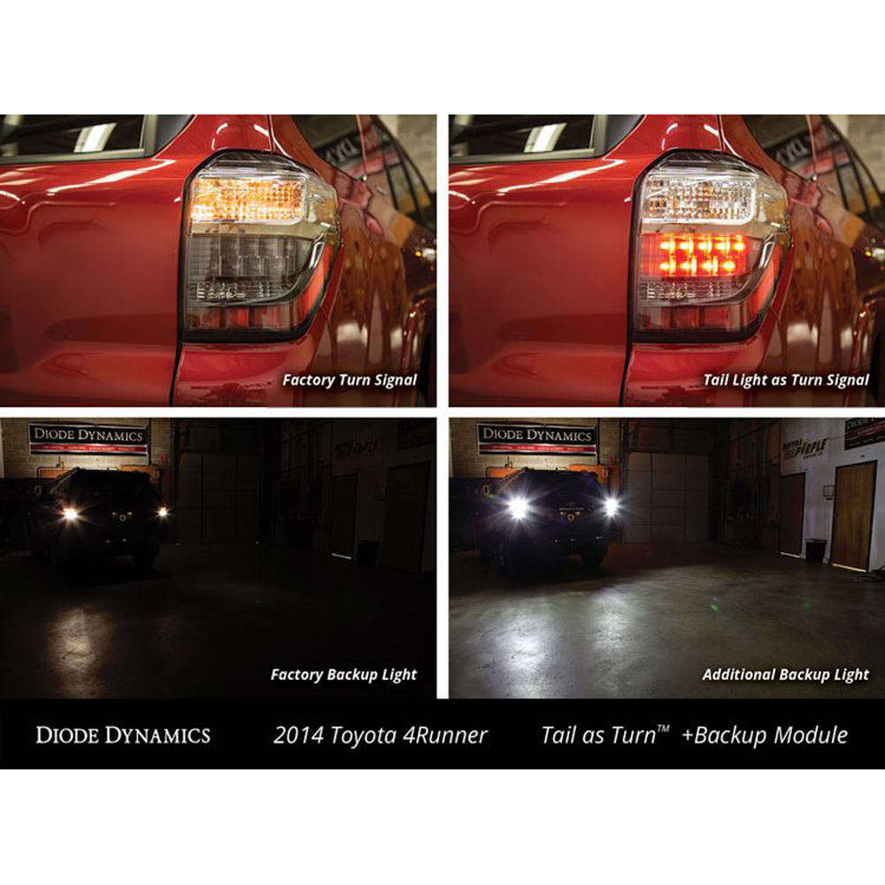 Diode Dynamics - 4Runner Tail as Turn Module + Backup Module (USDM) - Toyota 4Runner (2014-2024)