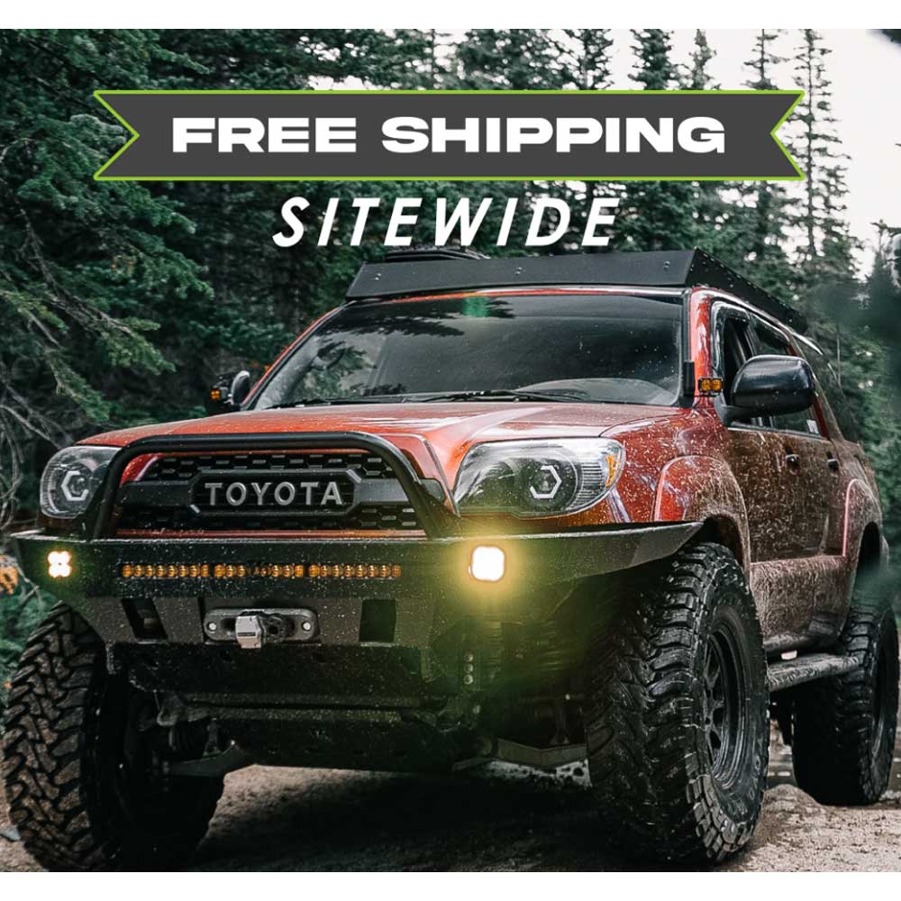 C4 Fabrication - Overland Series Front Bumper - Toyota 4Runner (2003-2009)