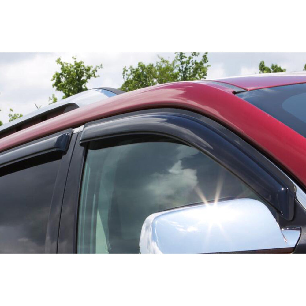 AVS - Ventvisor Outside Mount Window Deflectors - Smoke - Toyota Tundra CrewMax (2022)