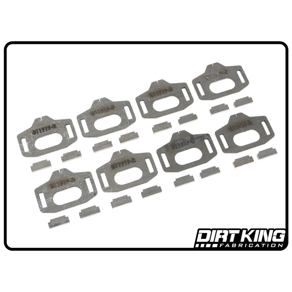 Dirt King Fabrication - Alignment Cam Gussets - Toyota Tacoma (2005-2023), 4Runner (2003-2023), FJ Cruiser (2007-2014)