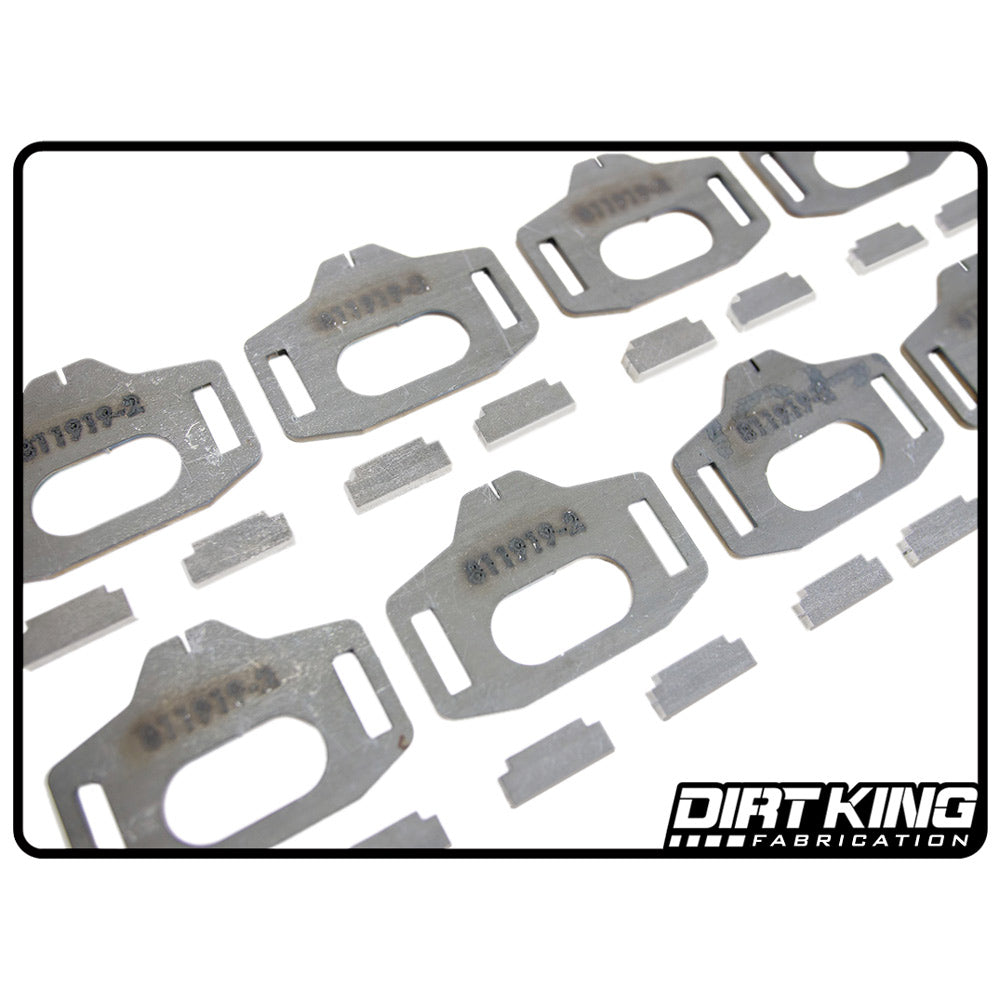 Dirt King Fabrication - Alignment Cam Gussets - Toyota Tacoma (2005-2023), 4Runner (2003-2023), FJ Cruiser (2007-2014)