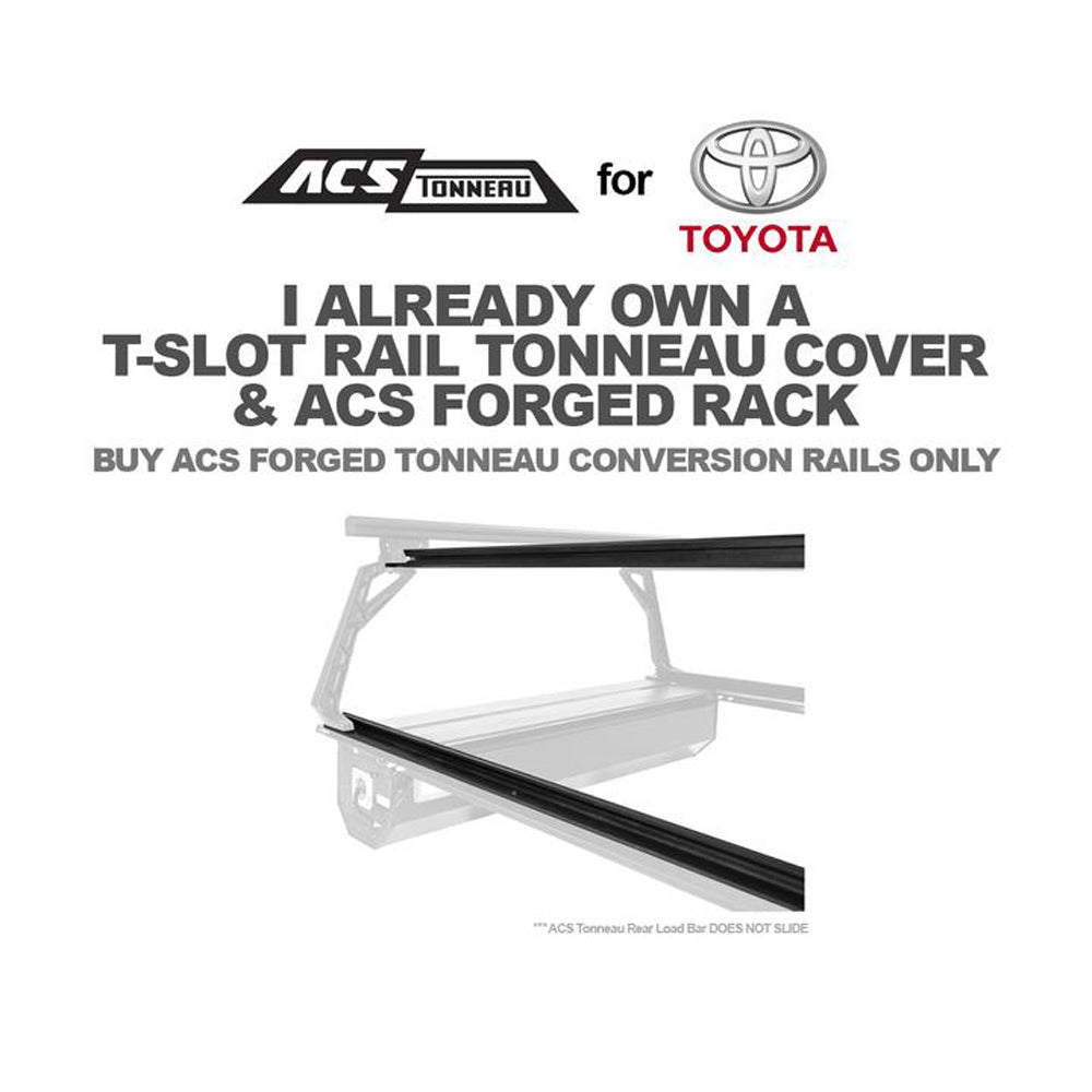 Leitner - ACS Forged Tonneau - Rails Only - Toyota