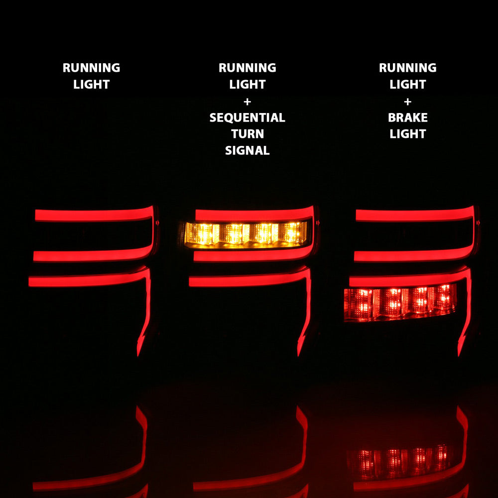 ANZO - Light Bar Sequential Tail Lights - Toyota 4Runner (2014-2020)