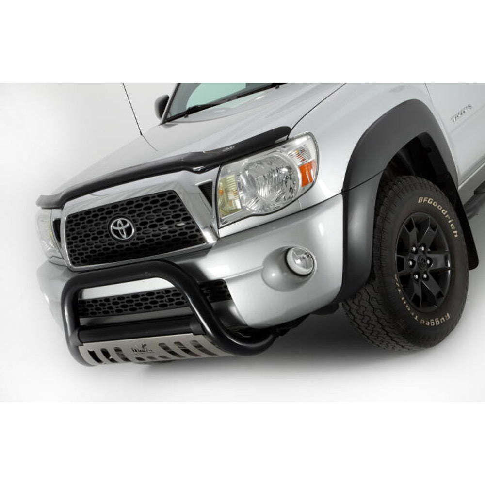 AVS - High Profile Bugflector II Hood Shield - Smoke - Toyota Tacoma (2005-2011)