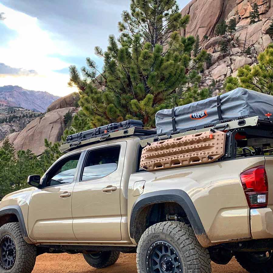 upTOP Overland - Alpha Double Cab Roof Rack - Toyota Tacoma (2005-2023)