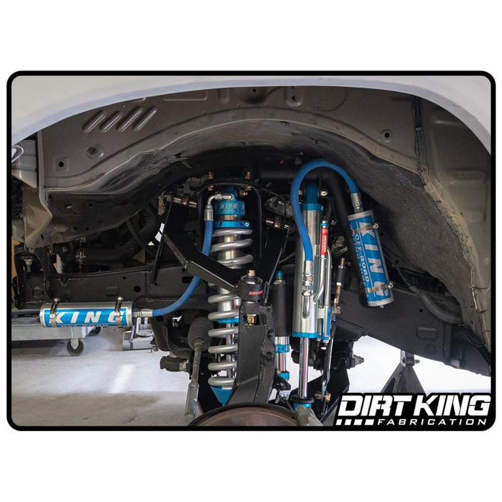 Dirt King Fabrication - Bolt On Reservoir Mounts - 4Runner (2003-2023), FJ Cruiser (2007-2014), Tacoma (2005-2023), Lexus GX470/GX460