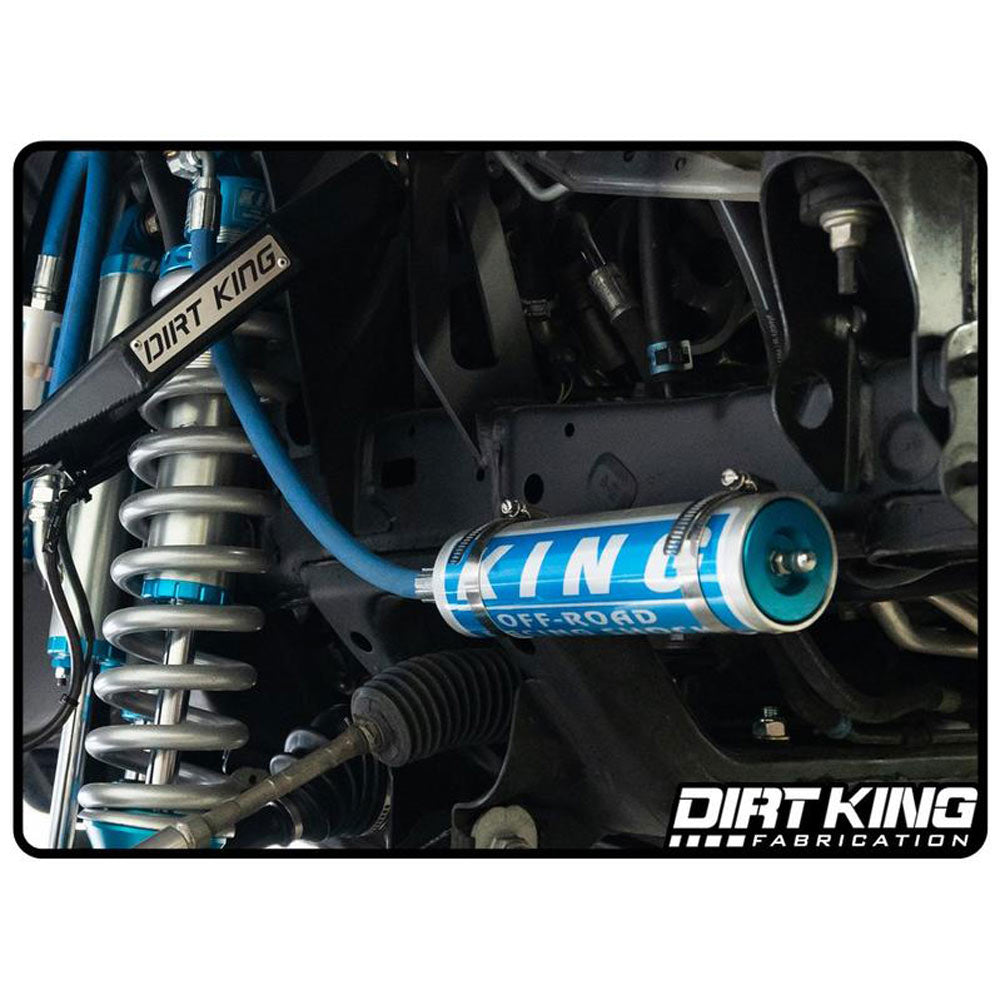 Dirt King Fabrication - Bolt On Reservoir Mounts - 4Runner (2003-2024), FJ Cruiser (2007-2014), Tacoma (2005-2023), Lexus GX470/GX460