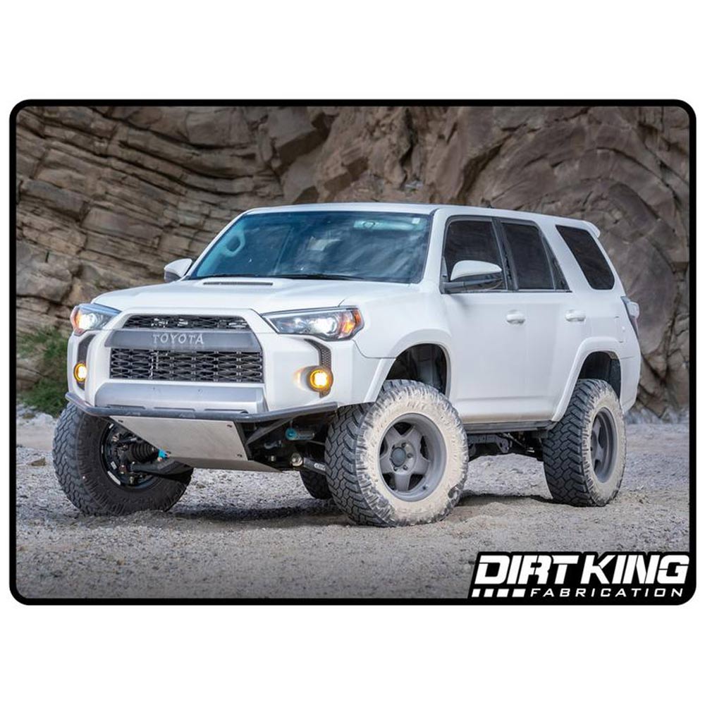 Dirt King Fabrication - Bolt On Reservoir Mounts - 4Runner (2003-2024), FJ Cruiser (2007-2014), Tacoma (2005-2023), Lexus GX470/GX460