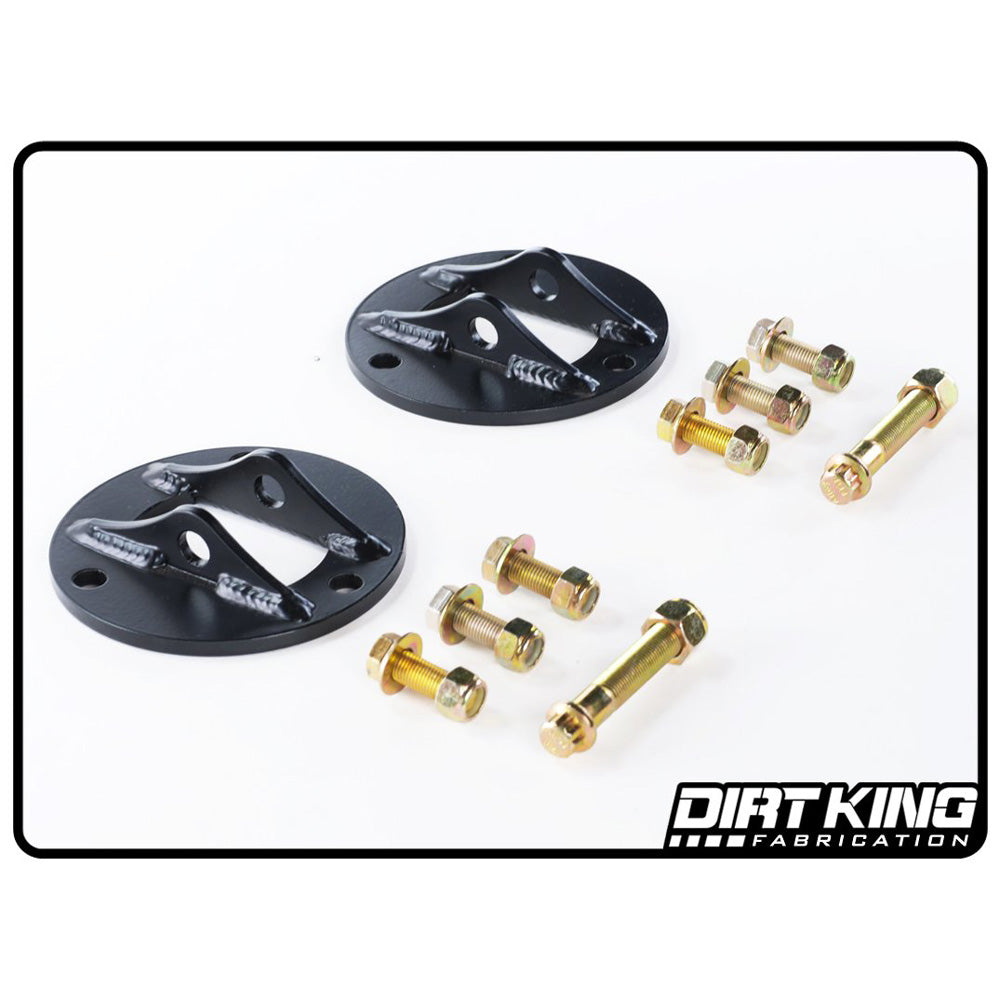 Dirt King Fabrication - Coil Bucket Shock Mounts - Toyota 4Runner (2003-2024), FJ Cruiser (2007-2014), Tacoma (2005-2023), Lexus GX470/460 (2003-2023)
