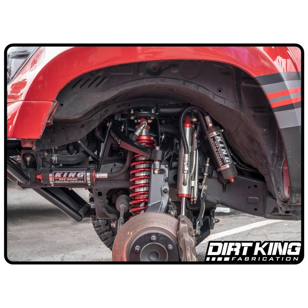 Dirt King Fabrication - Coil Bucket Shock Mounts - Toyota 4Runner (2003-2024), FJ Cruiser (2007-2014), Tacoma (2005-2023), Lexus GX470/460 (2003-2023)