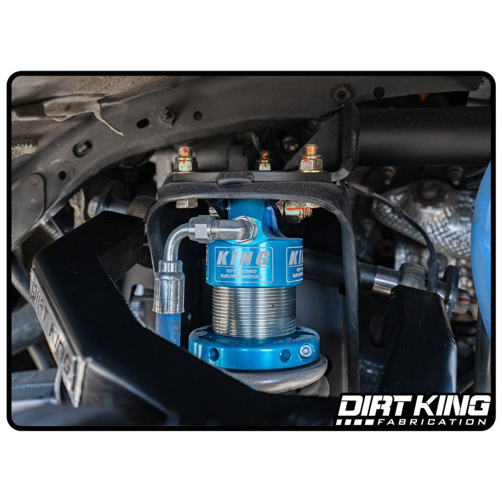 Dirt King Fabrication - Coil Bucket Shock Mounts - Toyota 4Runner (2003-2024), FJ Cruiser (2007-2014), Tacoma (2005-2023), Lexus GX470/460 (2003-2023)