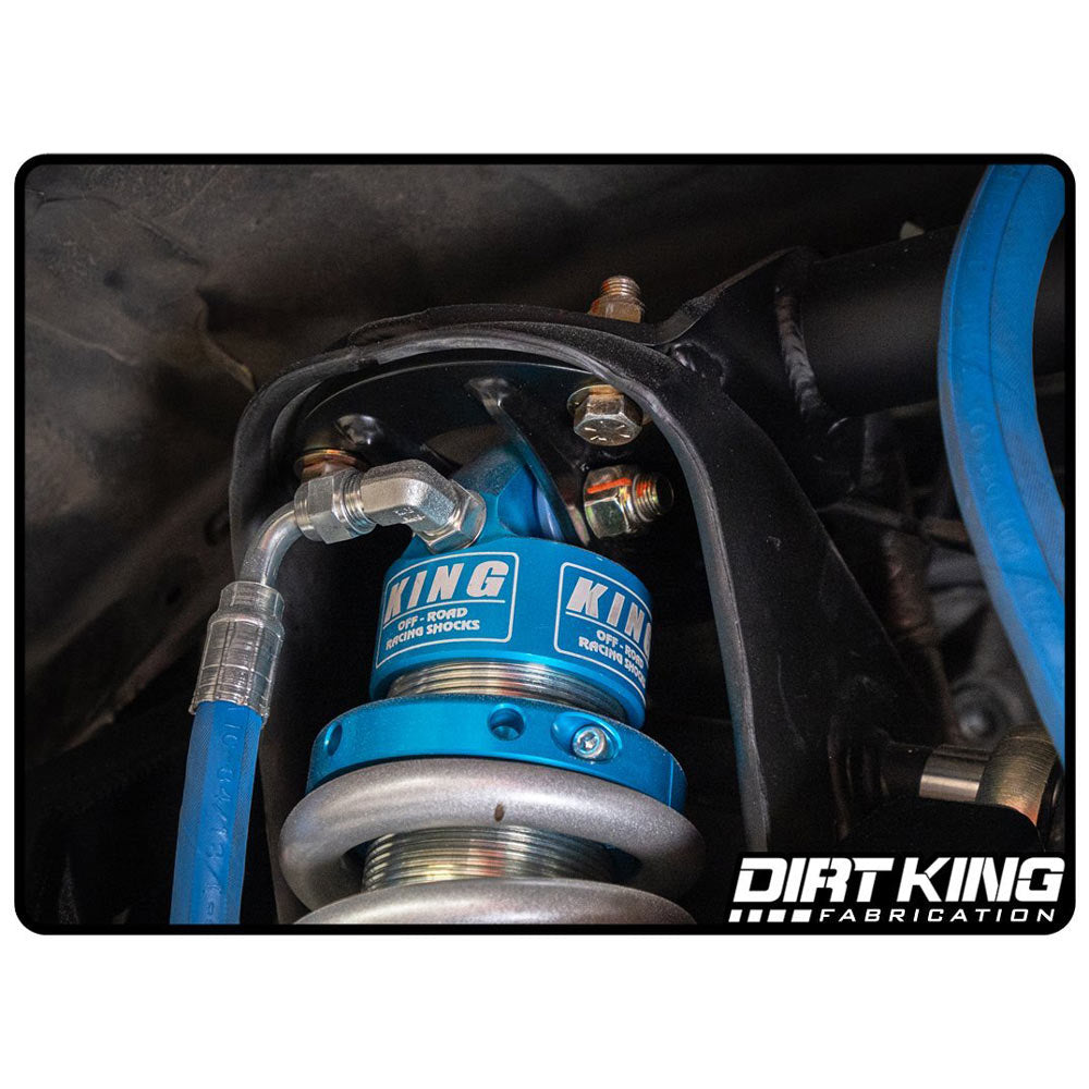 Dirt King Fabrication - Coil Bucket Shock Mounts - Toyota 4Runner (2003-2024), FJ Cruiser (2007-2014), Tacoma (2005-2023), Lexus GX470/460 (2003-2023)