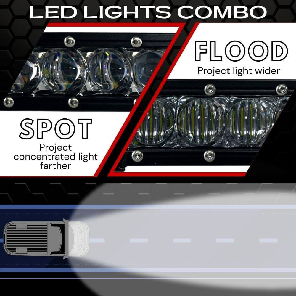 Extreme LED - 18" Extreme Single Row 90W Combo Beam LED Light Bar