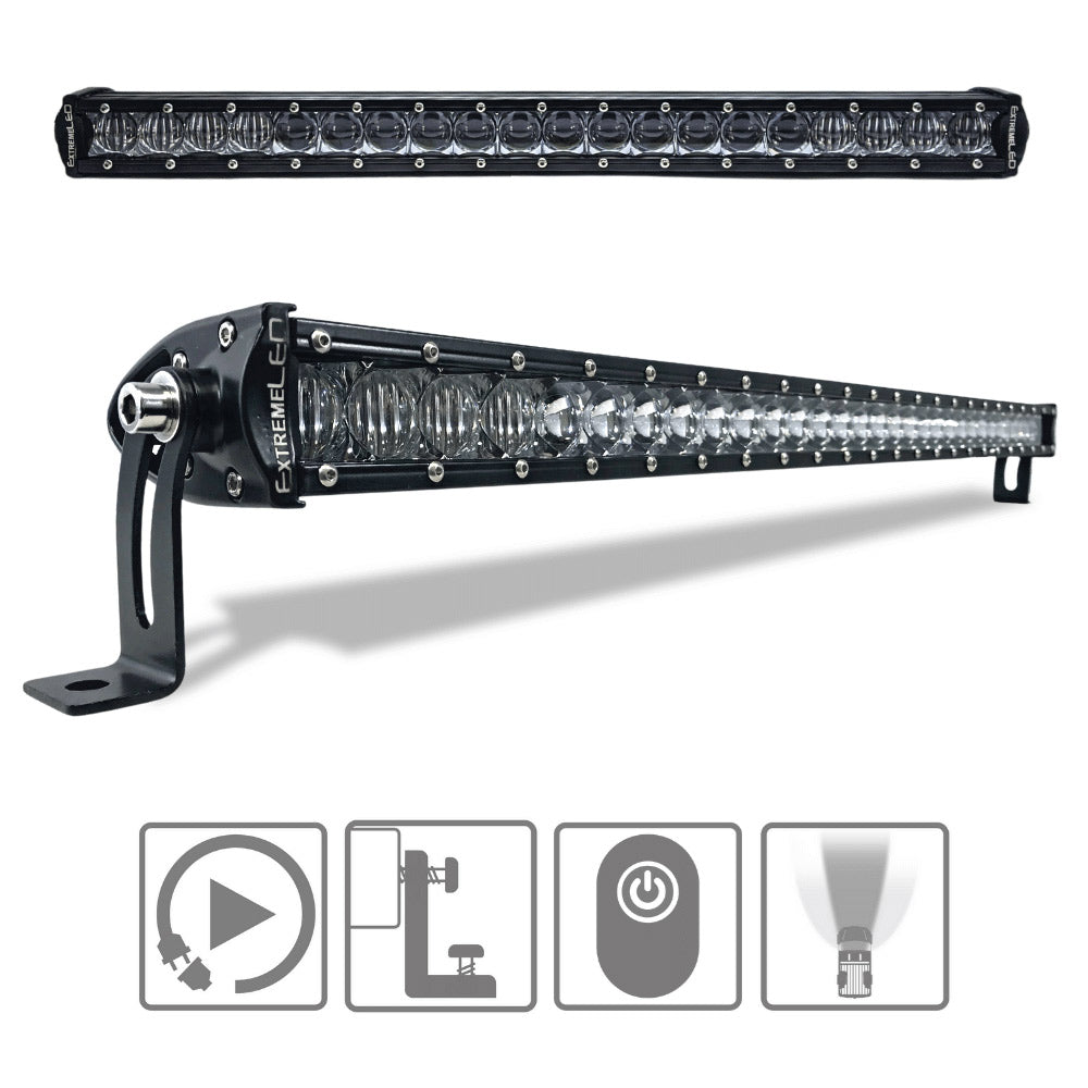 Extreme LED - 20" Extreme Single Row 100W Combo Beam LED Light Bar