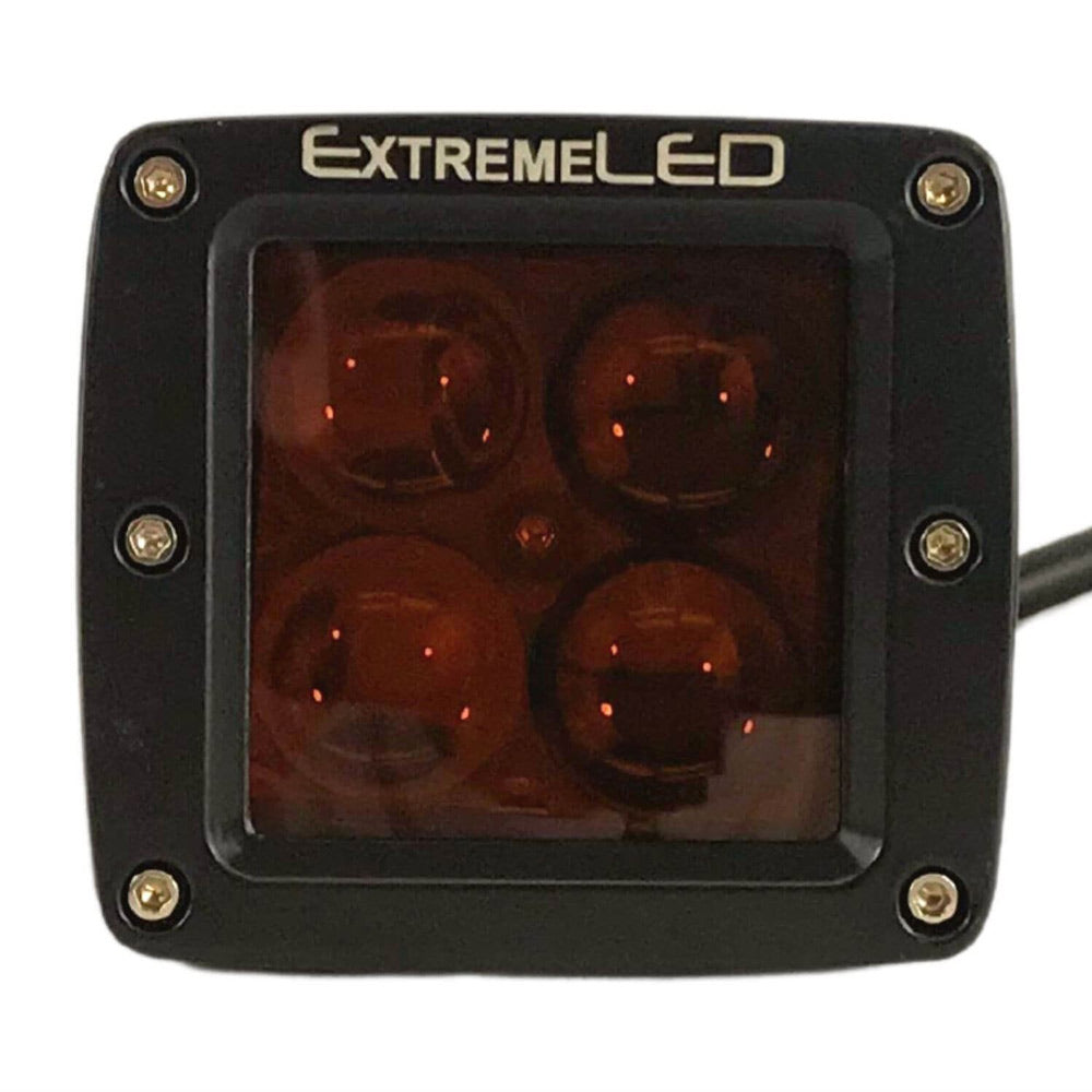 Extreme LED - Stealth Amber Flood Extreme Series 3" Light Pod