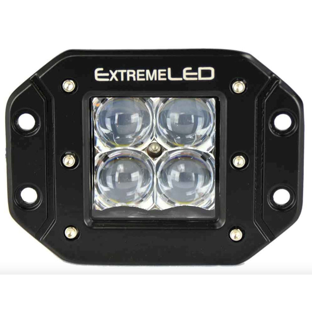 Extreme LED - Amber Spot Flush Mount Extreme Series 3" LED Light Pod