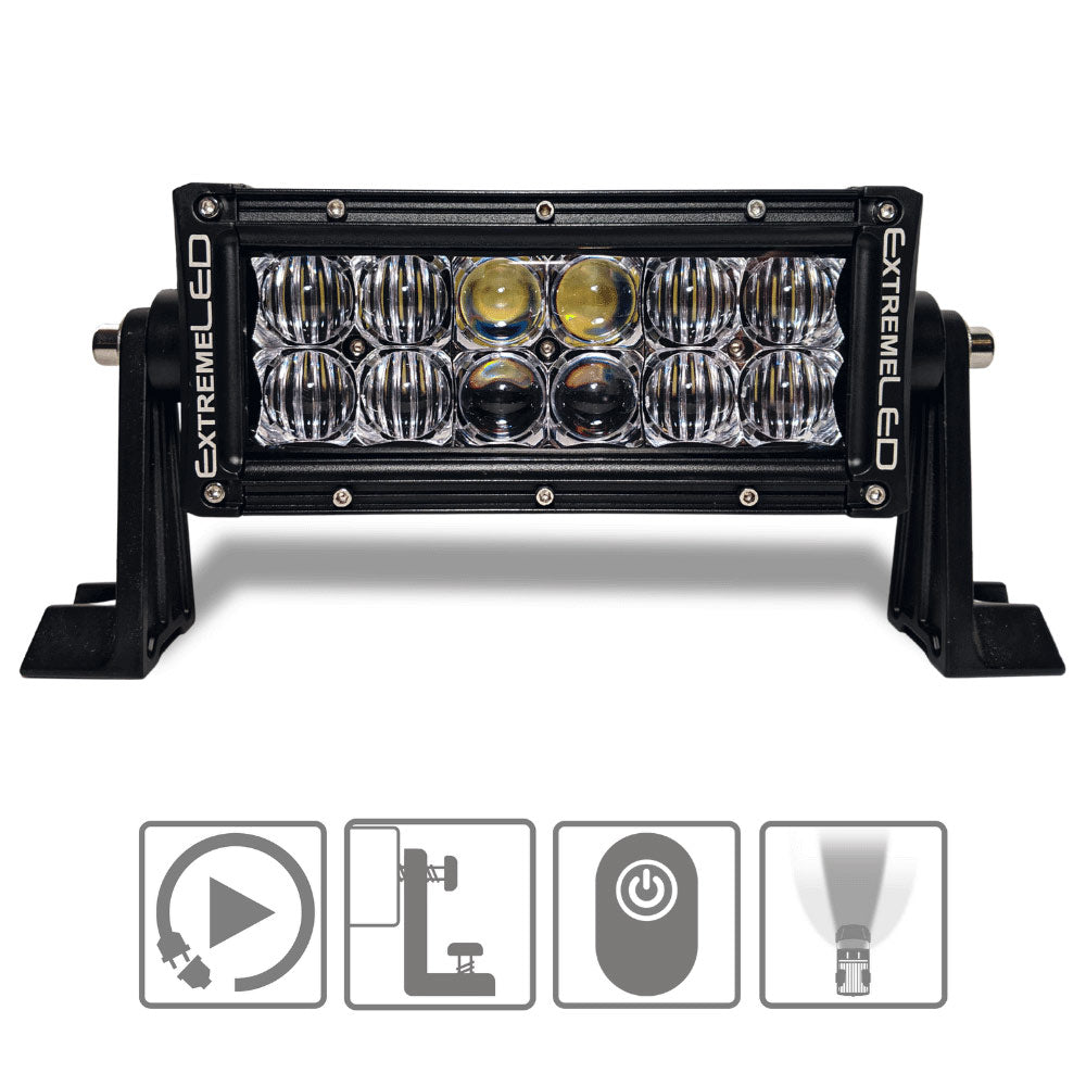 Extreme LED - 8" Extreme Series Dual Row 60W Combo Beam LED Light Bar
