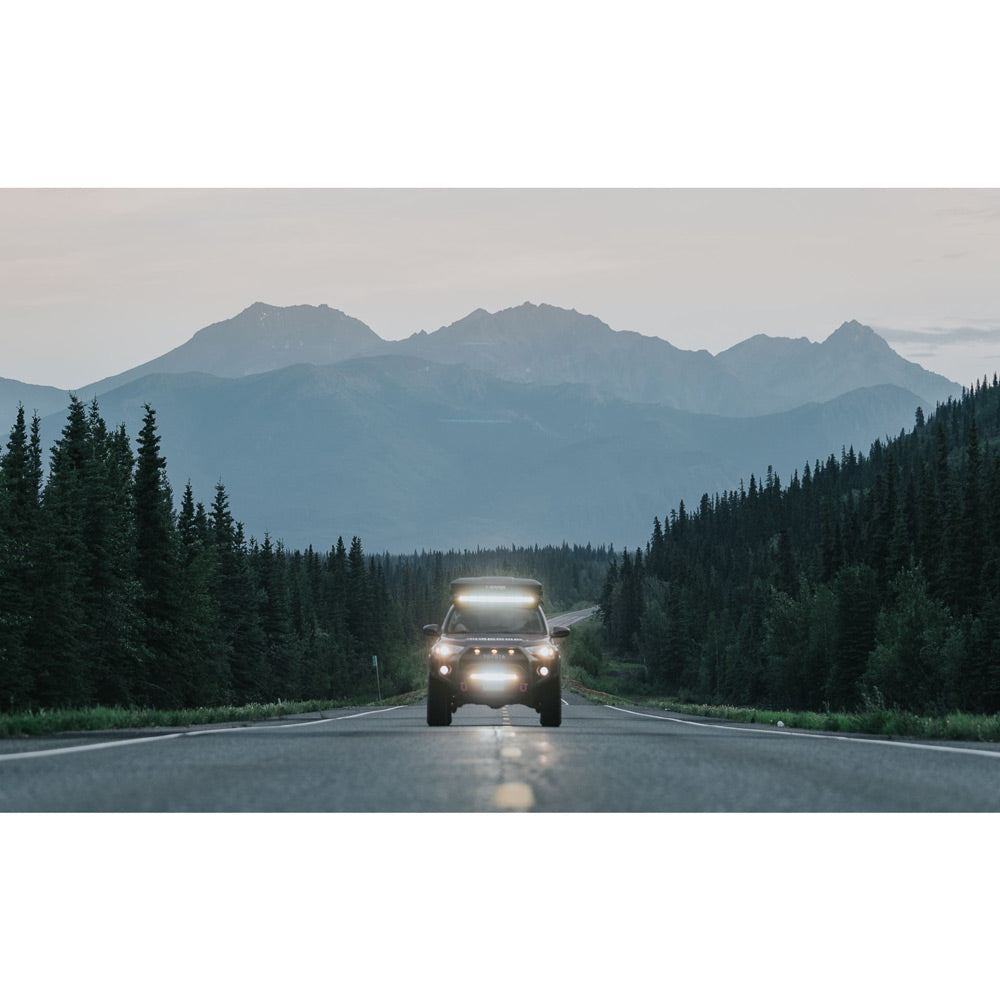 Extreme LED - 44" X6 Amber/White 240W Combo Beam LED Light Bar & Harness Kit