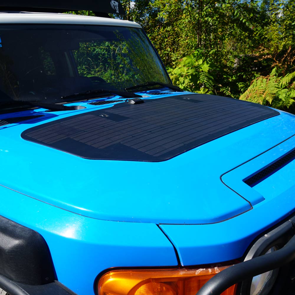 Cascadia 4x4 - VSS Sytem - 100 Watt Hood Solar Panel - Toyota FJ Cruiser
