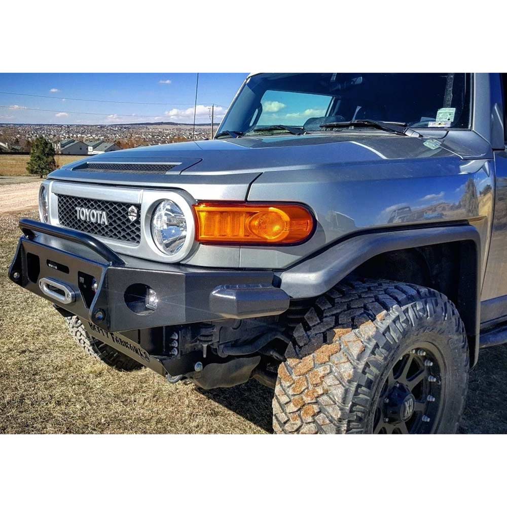 Hefty Fabworks - Aluminum Front Bumper - Toyota FJ Cruiser (2007-2014)