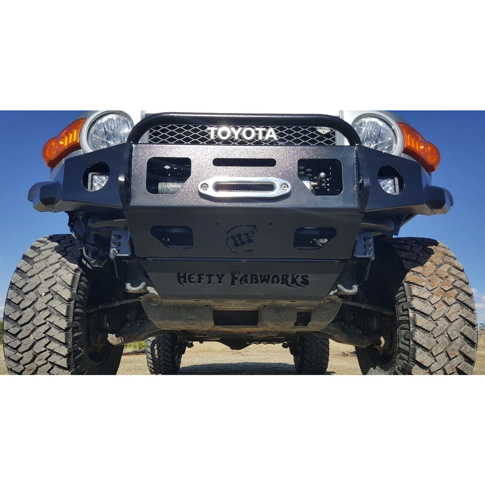 Hefty Fabworks - Aluminum Front Bumper - Toyota FJ Cruiser (2007-2014)