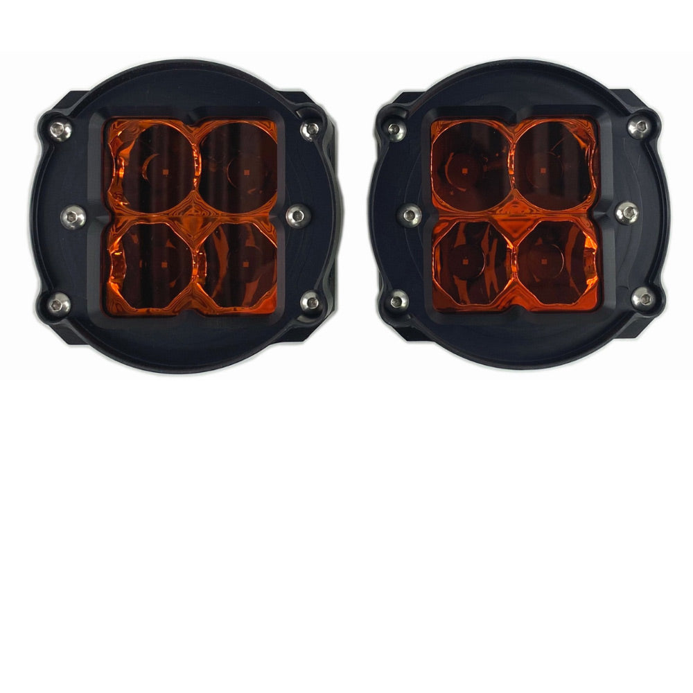 Heretic Fog Light Kit Amber Lens Tacoma 4Runner Tundra RAV4