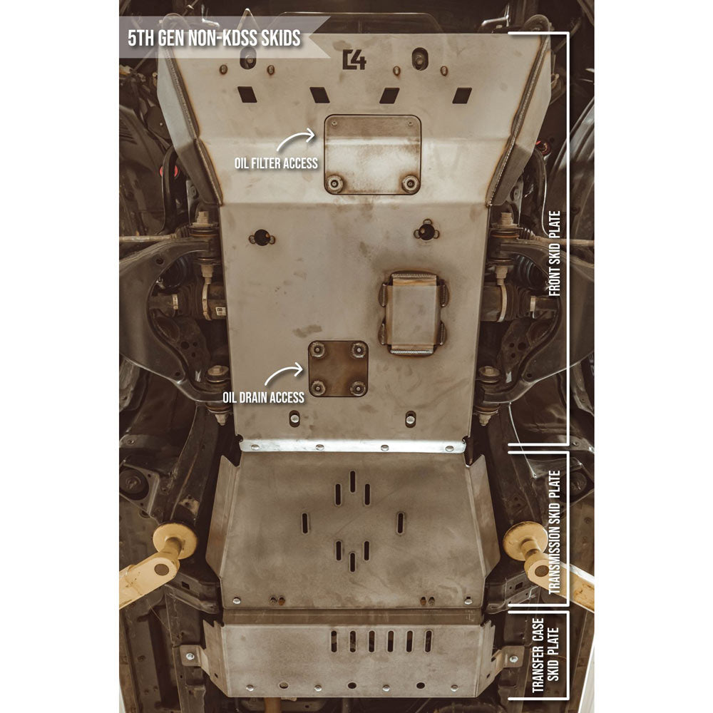 C4 Fabrication - Full Skid Plates - Toyota 4Runner (2010-2024)