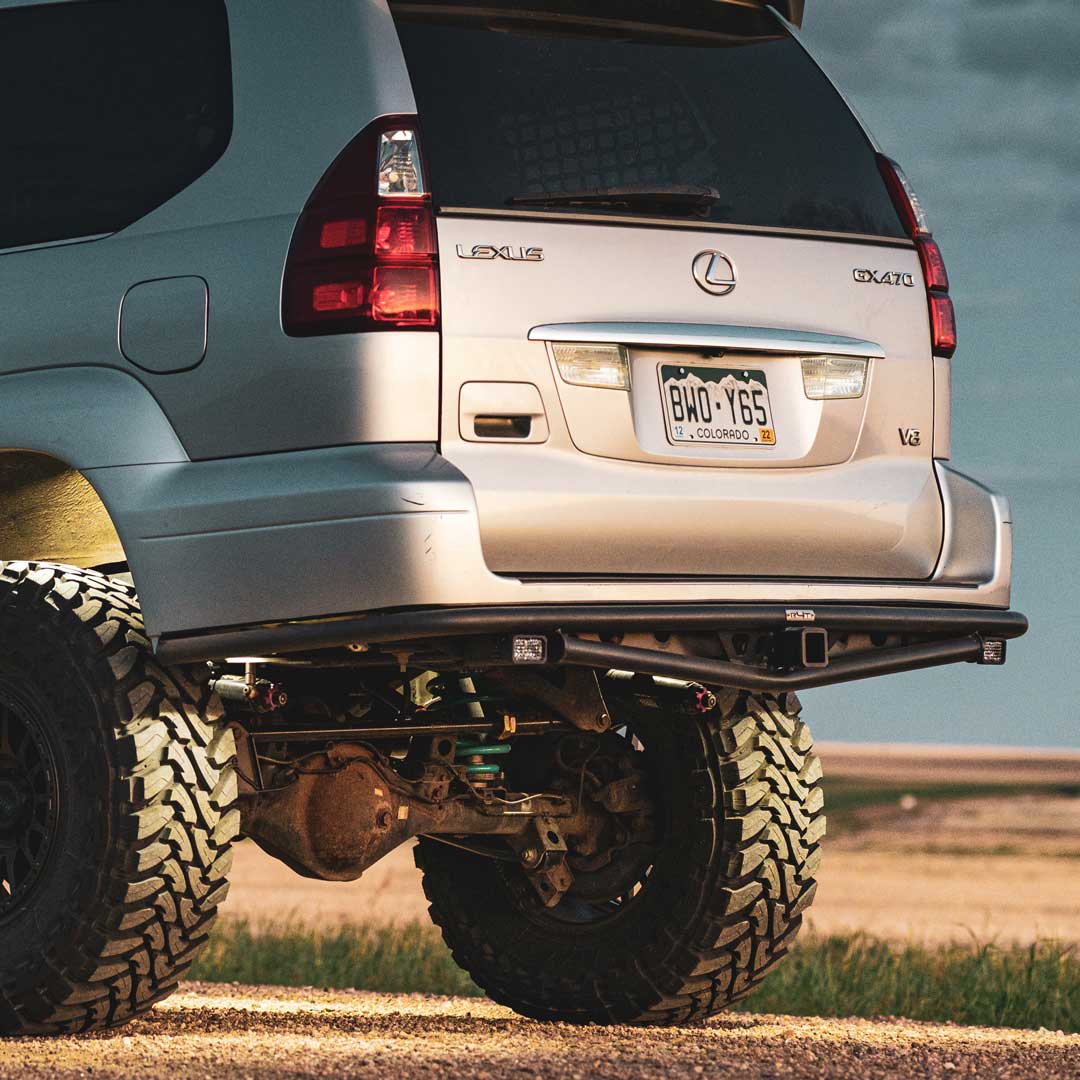 R4T - High-Clearance Rear Bumper - Lexus GX470 (2003-2009)