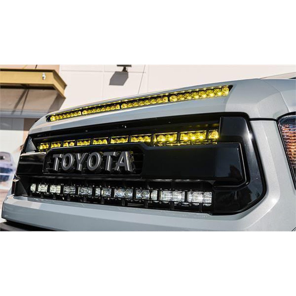 SDHQ - Hood Scoop LED Light Bar Mount - Toyota Tundra (2014-2021)