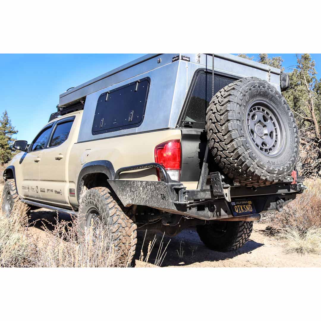 C4 Fabrication - Overland Series High Clearance Rear Bumper - Toyota Tacoma (2016-2023)